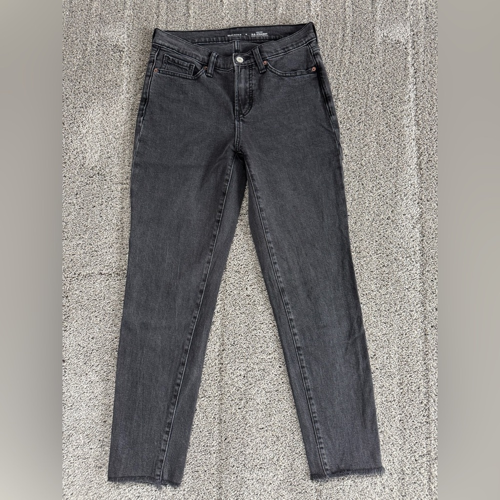 Old Navy Charcoal Straight Leg Jeans for Women